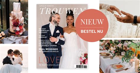 NIEUW Trouwen Magazine De Tuin Op Tafel