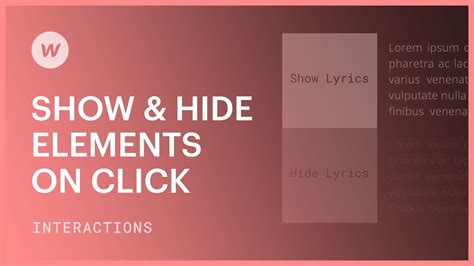 Show And Hide Element On Click Using Javascript Hot Sex Picture