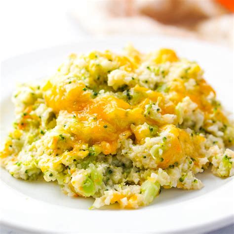 Cheesy Broccoli Cauliflower Rice Easy Keto Side Dish In 15 Minutes