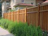 Wood Fencing For Yard Pictures