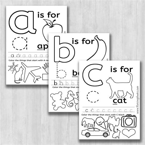 Printable Alphabet Worksheets To Turn Into A Workbook Fun With Mama