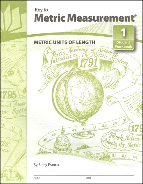 Key To Metric Measurement Book 1 Metric Units Of Length Key