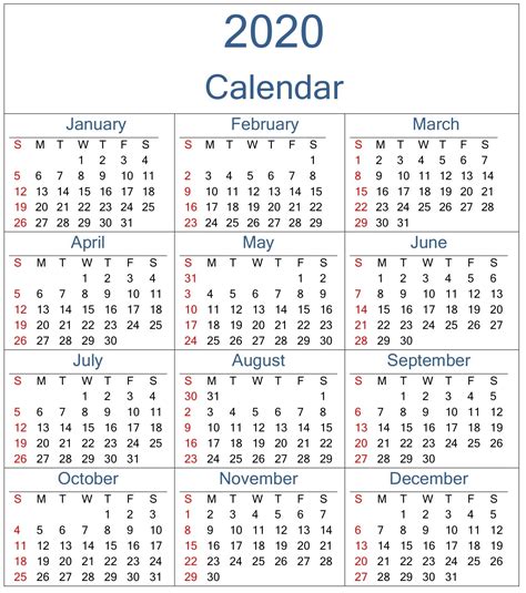 Dashing 2020 Calendar In Excel • Printable Blank Calendar Template