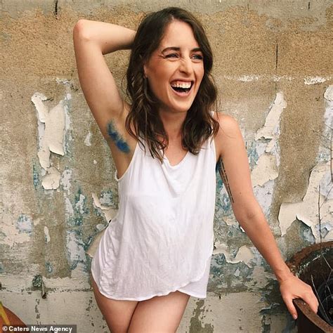 Woman 30 Grows And Dyes Her Armpit Hair To Promote Body Choice