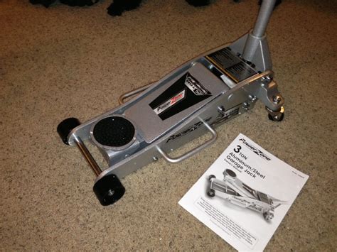 Review Powerzone Ton Aluminum And Steel Garage Jack By
