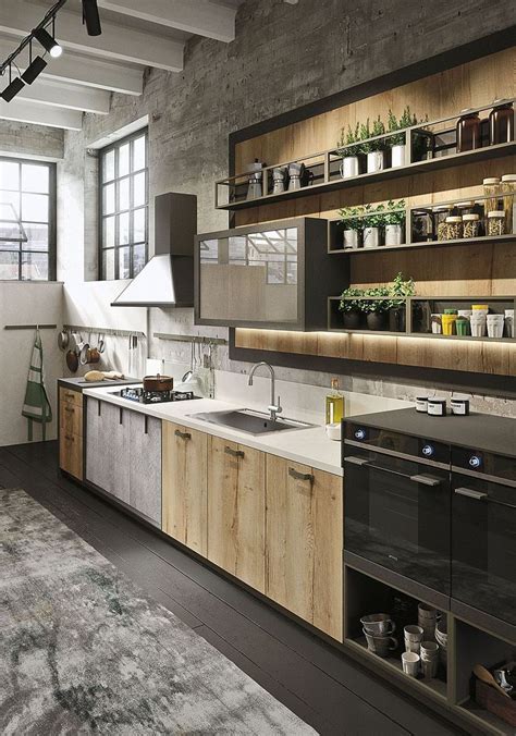 Loft Refined Kitchen Brings Industrial Richness To Urban Interiors