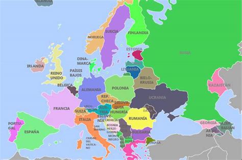 Mapa Interactivo De Europa Capitales De Europa Juegos Geograficos Images
