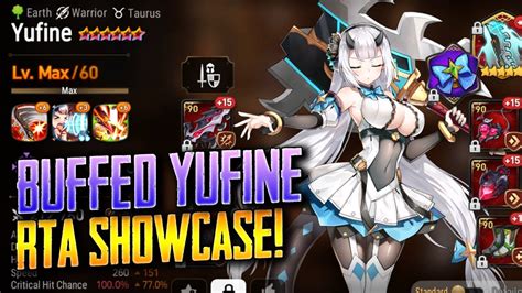 Epic 7 Buffed Yufine Rta Showcase One Shot Kills Youtube