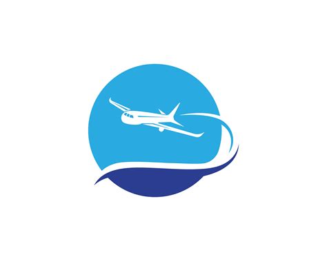 Aircraft Airplane Airline Logo Label Journey Air Travel Airliner