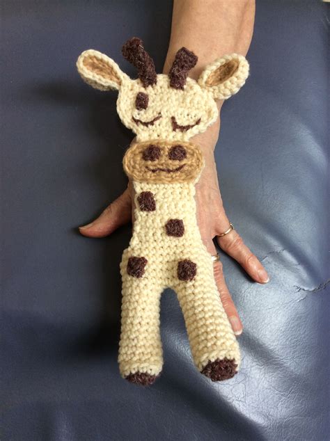 My Latest 2 Finger Puppet Adapted From The Great Rag Doll Giraffe