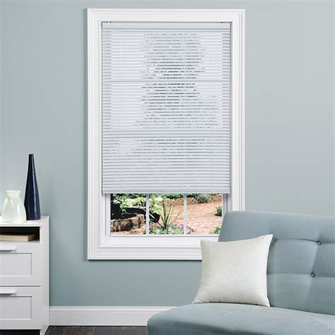 Project Source Cordless Light Filtering Mini Blinds 23 In X 64 In