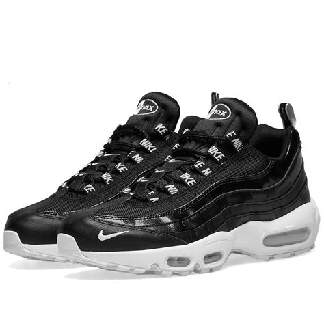 Nike Air Max 95 Premium Black And White End