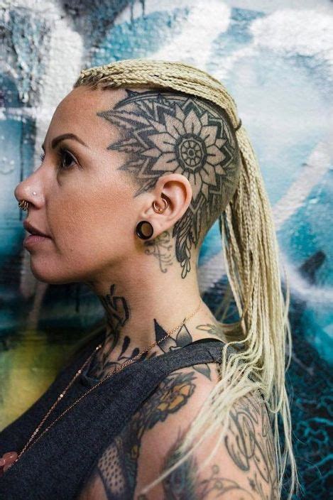 Side Head Tattoos Female Youlanda Mclean