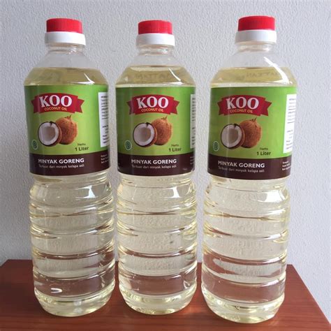 Jual Minyak Goreng Kelapa Koo Coconut Oil 1 Liter Label Hijau