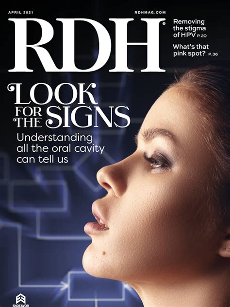 Volume 41 Issue 4 April 2021 Registered Dental Hygienist Rdh