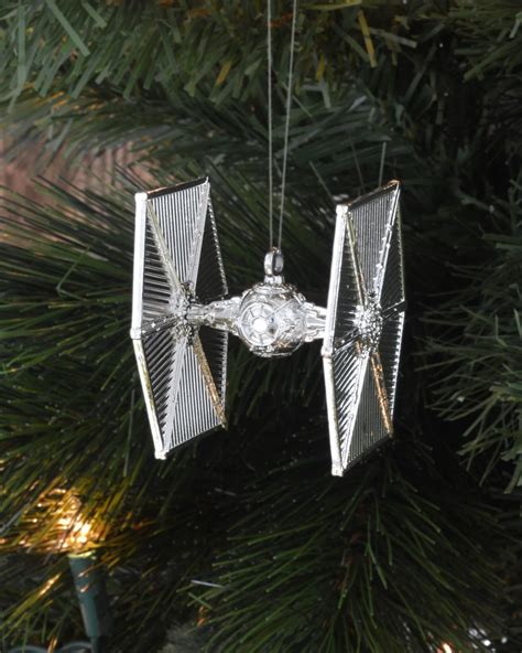 Official Star Wars Christmas Tree Decorations Ornaments Silver
