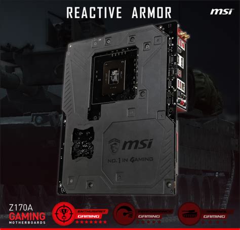 Msi Unveils Z170a Gaming Pro Motherboard Full Rgb Leds Illuminated