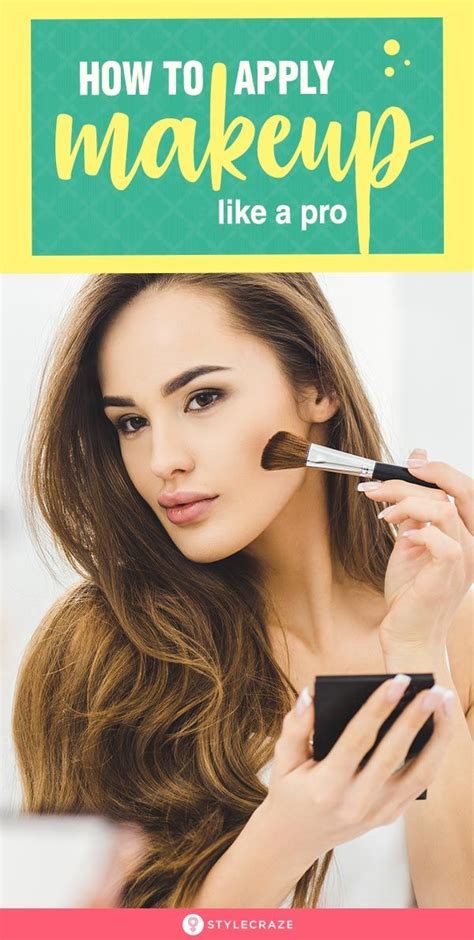 How To Apply Makeup Like A Pro How To Apply Makeup Flawless Makeup