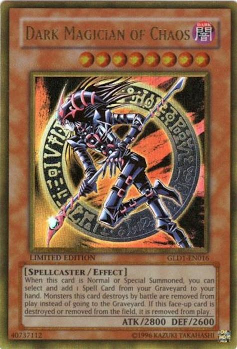 Yu Gi Oh Gold Series 1 Single Dark Magician Of Chaos Ultra Rare Da Card World
