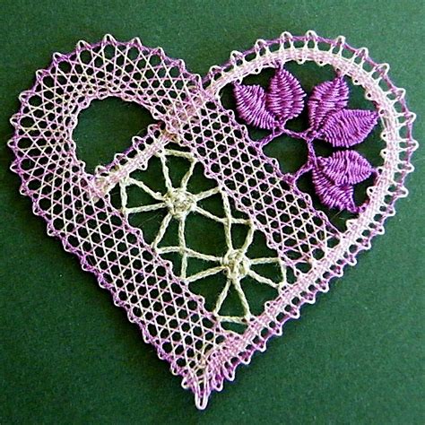 Crochet Heart Irish Crochet Crochet Motif Crochet Lace Crochet
