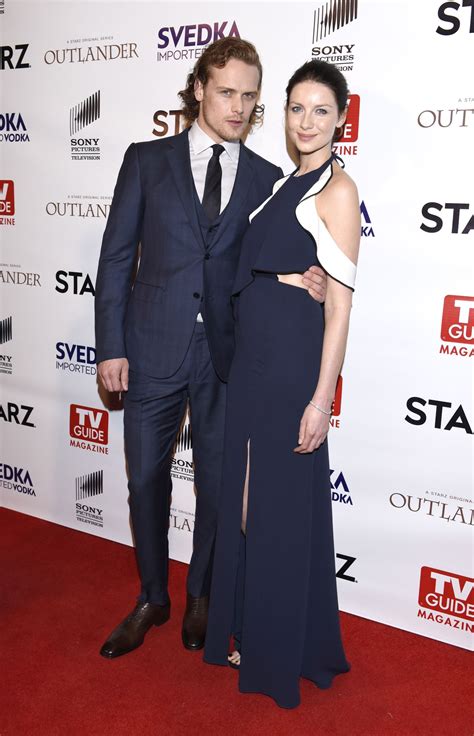 60 Times Sam Heughan And Caitriona Balfe Made Us Wish They Were A Couple Irl Outlander Sam