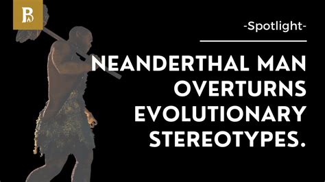 neanderthal man overturns evolutionary stereotypes spotlight neanderthal man s man cave