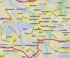 Dusseldorf Map and Dusseldorf Satellite Image