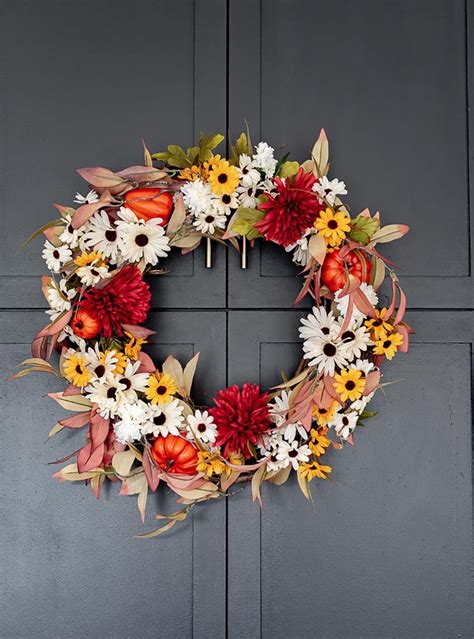 Diy Dollar Store Fall Wreaths You Will Adore The Cottage Market