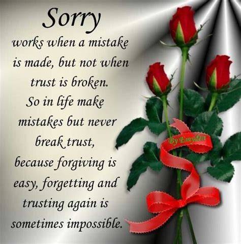 Sorry Works When A Mistake Is Made Pictures Photos And Images For