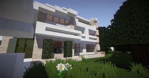 Modern House 1 Flow Hd Minecraft Map