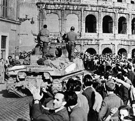 4 Giugno 1944 Durante La Seconda Guerra Mondiale Gli Alleati Liberano Roma Direttanewsit