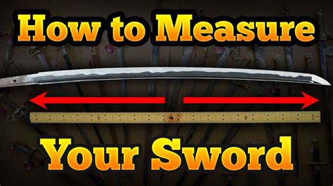 How To Measure Your Sword Youtube
