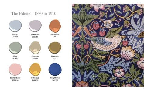 The History Of Paint Color In Benjamin Moore Palettes Historic Paint Vrogue