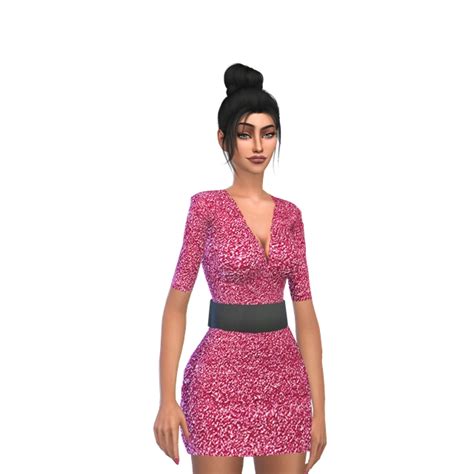 The Sims 4 Glitter Dress