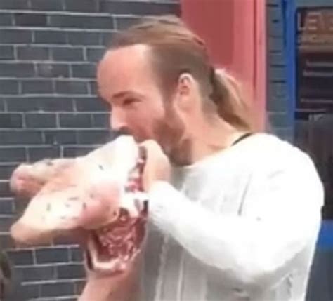 Man Who Ate Raw Pigs Head At Vegan Festival Stabbed Four Classmates At