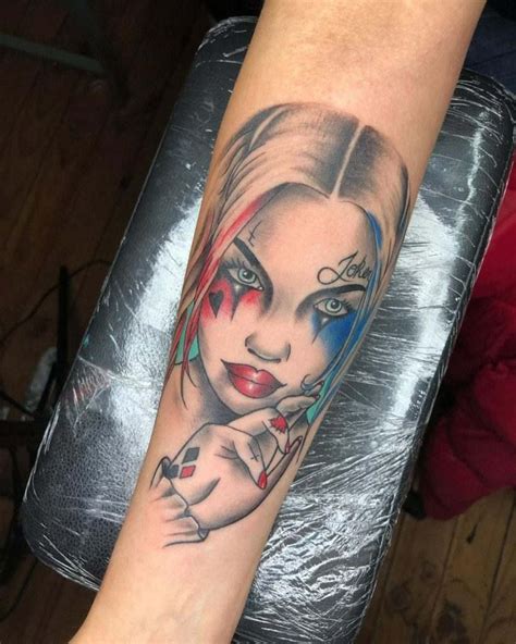 Best Harley Quinn Tattoo Designs With Ideas And Meanings Body Art Guru