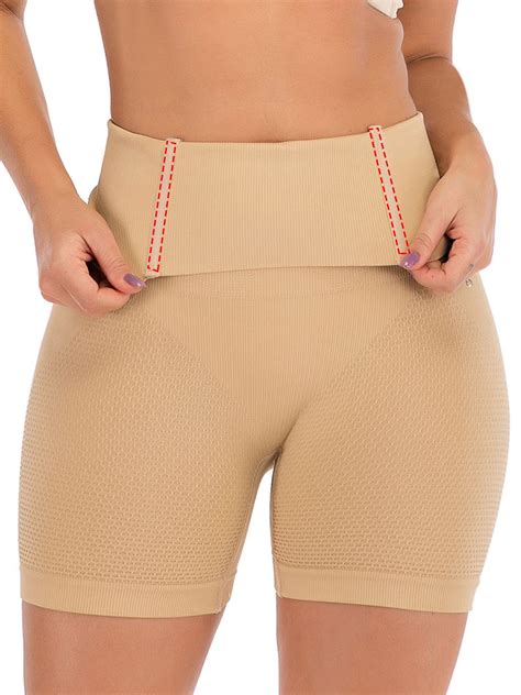 Lelinta Womens High Waist Butt Lifter Body Shorts Tummy Control Panties Body Shaper Brief