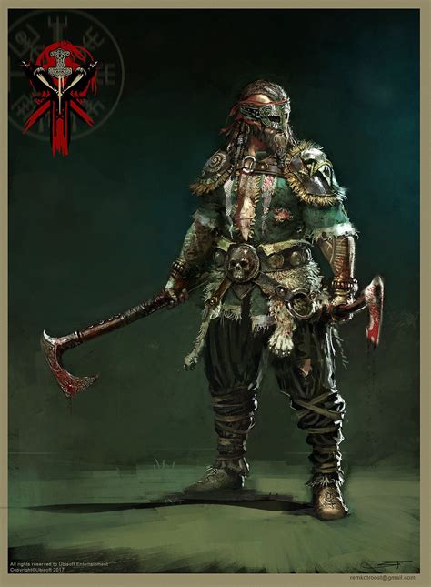 For Honor Berserker Charcacter Concept By Remko Troost With Images