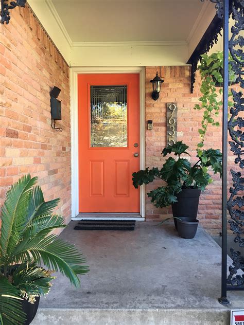 Front Door Colors For Orange Brick Houses Oliva Olvera