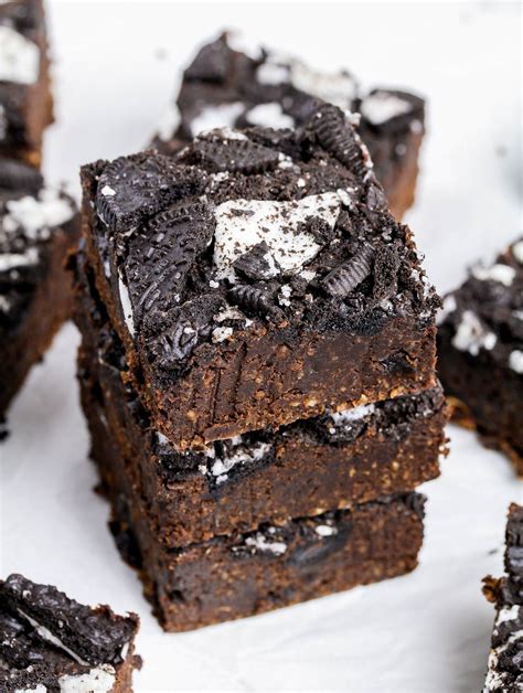 Healthified Vegan Oreo Brownies Using Go Cook Exclusively For Tesco