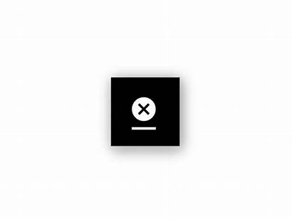 Button Remove Micro Delete Dribbble Icon Animated