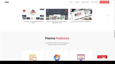 Suga Magazine And Blog Wordpress Theme Fashion Technology Tina Youtube