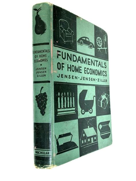 Fundamentals Of Home Economics 1930s Book Schoolgirl Writing Autographs