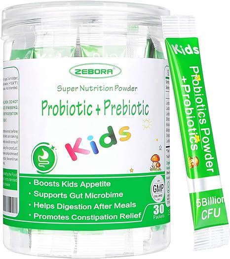 Probióticos Y Prebióticos Para Niños En Polvo A Partir De 3