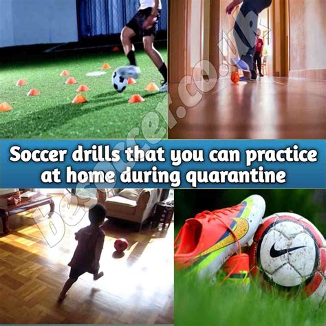 9 Simple Soccer Drills That You Can Practice At Home During Quarantine