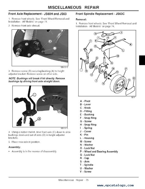 John Deere Js63c Parts Diagram Diagram For You