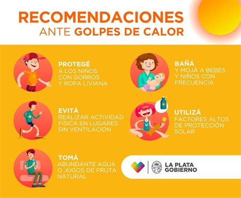 El Municipio de La Plata brindó recomendaciones para evitar golpes de calor por la elevada
