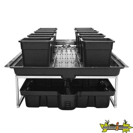 Les marées ne sont pas un facteur déterminant dans l'activité des poissons, mais ont plutôt un effet catalyseur. Platinium - Table à marrée Flowtable PRO 3m² - 8 pots 25L ...