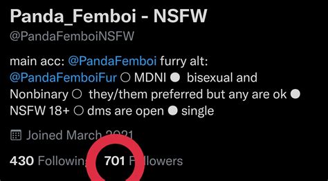 Panda Femboi Nsfw On Twitter Omg Thank You So Much For