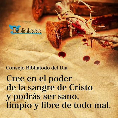 Cree En El Poder De La Sangre De Cristo Imagenes Cristianas